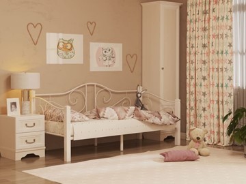 Кровать в детскую Гарда 7, 90х200, белая в Липецке