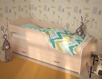 Кровать детская Максимка, цвет Млечный дуб в Липецке