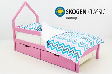 Детская кровать-домик мини Skogen лаванда в Липецке