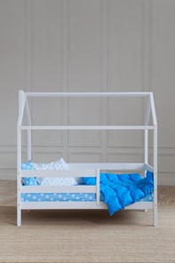 Кровать детская Домик, цвет белый в Липецке