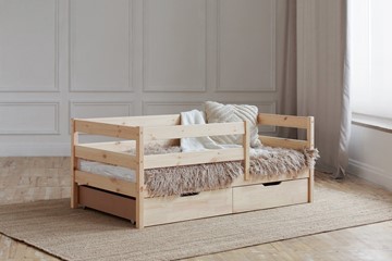 Детская кровать Софа с ящиками, без покраски в Липецке