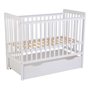 Кроватка для новорожденных POLINI Kids Simple 310-03 Белый в Липецке