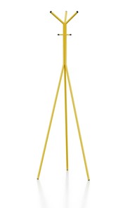 Вешалка для одежды Крауз-11, цвет желтый в Липецке