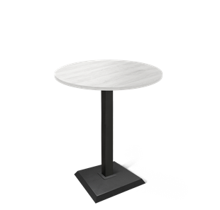 Мини-стол на кухню SHT-TU5-BS2/H110 / SHT-TT 80 ЛДСП (сосна касцина/черный) в Липецке