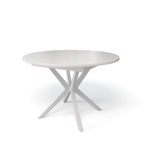 Круглый стол Kenner B1100 (Белый/Стекло белое сатин) в Липецке