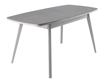 Кухонный раскладной стол Артктур, Керамика, grigio серый, 51 диагональные массив серый в Липецке