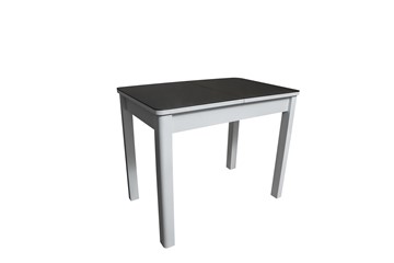 Маленький кухонный стол Айсберг-1СТ белое-черное в Липецке