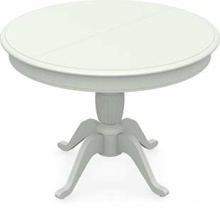 Круглый стол на кухню Леонардо-1 исп. Круг 1000, тон 9 (Морилка/Эмаль) в Липецке