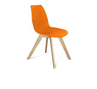 Обеденный стул SHT-ST29/S39 (оранжевый ral2003/прозрачный лак) в Липецке