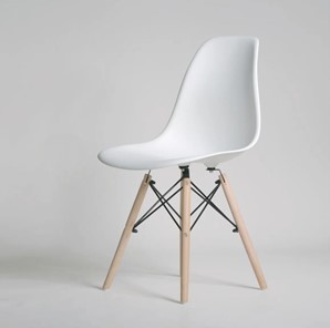Обеденный стул derstuhl DSL 110 Wood (белый) в Липецке