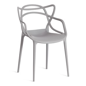 Кухонный стул Cat Chair (mod.028) пластик, 54,5*56*84 серый, арт.13276 в Липецке