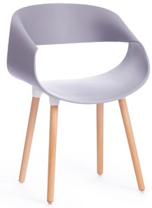 Обеденный стул QXX (mod. C1058) 54х56х78 серый 024 /натуральный арт.15194 в Липецке