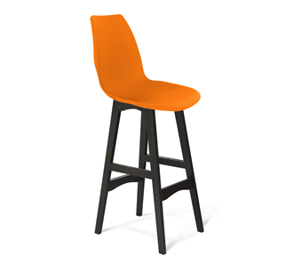 Барный стул SHT-ST29/S65 (оранжевый ral2003/венге) в Липецке