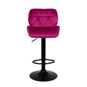 Барный стул Кристалл  WX-2583 белюр бордовый в Липецке