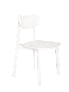 Кухонный стул Daiva Вега ЖС, Белый в Липецке