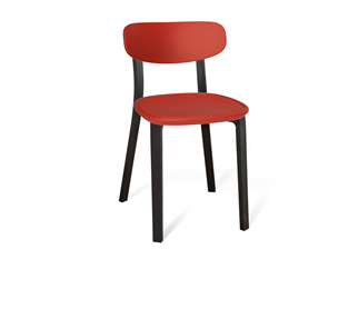 Обеденный стул SHT-ST85-2/SB85-2/S85 (красный/черный) в Липецке