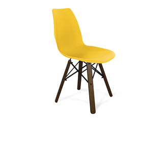 Обеденный стул Sheffilton SHT-ST29/S70 (желтый ral 1021/темный орех/черный) в Липецке