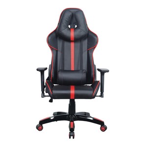 Кресло офисное Brabix GT Carbon GM-120 (две подушки, экокожа, черное/красное) 531931 в Липецке