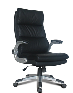 Кресло офисное Brabix BRABIX "Fregat EX-510", рециклированная кожа, черное, 530863 в Липецке