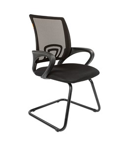 Кресло офисное CHAIRMAN 696V, TW-01, цвет черный в Липецке