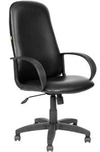 Офисное кресло CHAIRMAN 279, экокожа, цвет черный в Липецке