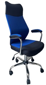 Кресло для компьютера C168 синий в Липецке