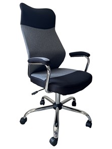 Офисное кресло C168 черный/серый в Липецке