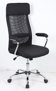 Кресло офисное VASSA BLACK (чёрный) в Липецке