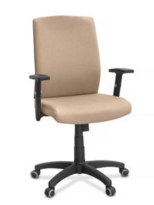 Офисное кресло Alfa A/MK/1D, ткань Bahama / бежевая в Липецке