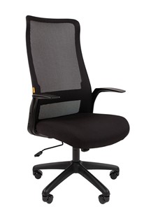 Кресло офисное CHAIRMAN 573, черное в Липецке