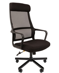 Офисное кресло CHAIRMAN 590, черное в Липецке