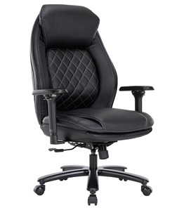 Офисное кресло CHAIRMAN CH403, черный, эко кожа в Липецке