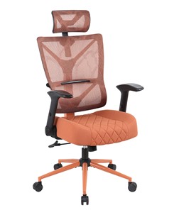 Кресло CHAIRMAN CH566 сетчатый акрил оранжевый / полиэстер оранжевый в Липецке