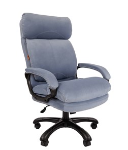 Офисное кресло CHAIRMAN HOME 505, велюр голубое в Липецке