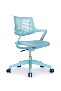 Кресло офисное Dream (B2202), Голубой в Липецке