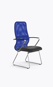 Кресло офисное Ergolife Sit 8 B2-9K - X1+Extra (Синий-Черный) в Липецке