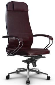 Кресло офисное Metta L 1m 38K2/K мультиблок, нижняя часть 17839 бордовый в Липецке