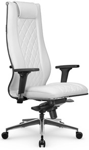 Офисное кресло МЕТТА L 1m 50M/2D Infinity Easy Clean мультиблок, нижняя часть 17839 белый в Липецке