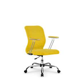 Компьютерное кресло SU-Mr-4/подл.078/осн.006 желтый в Липецке
