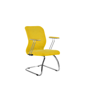 Офисное кресло SU-Mr-4/подл.078/осн.007 желтый в Липецке