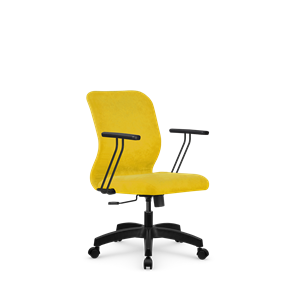 Кресло SU-Mr-4/подл.109/осн.001 желтый в Липецке