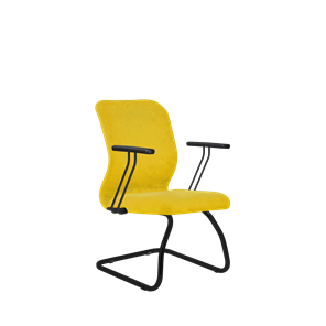 Кресло компьютерное SU-Mr-4/подл.109/осн.008 желтый в Липецке