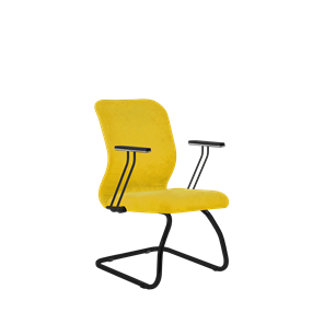 Офисное кресло SU-Mr-4/подл.110/осн.008 желтый в Липецке