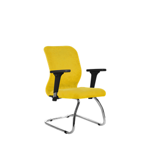 Кресло SU-Mr-4/подл.200/осн.007 желтый в Липецке