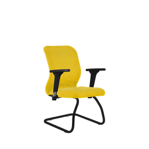Компьютерное кресло SU-Mr-4/подл.200/осн.008 желтый в Липецке