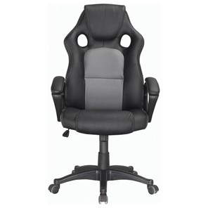Компьютерное кресло Brabix Rider Plus EX-544 КОМФОРТ (экокожа, черное/серое) 531582 в Липецке