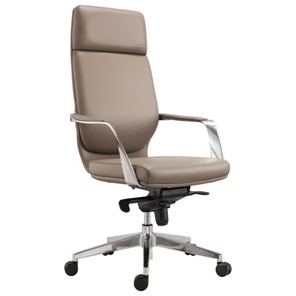 Офисное кресло BRABIX PREMIUM "Resonance EX-755", мультиблок, алюминий, экокожа, бежевое, 532487 в Липецке