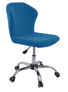 Кресло в офис KD-31, микровелюр B8 blue в Липецке