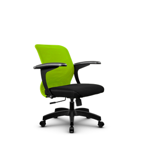 Кресло SU-M-4/подл.160/осн.001, Зеленый/Черный в Липецке