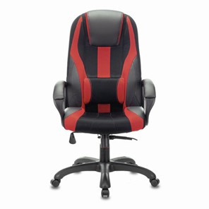 Компьютерное кресло Brabix Premium Rapid GM-102 (экокожа/ткань, черное/красное) 532107 в Липецке